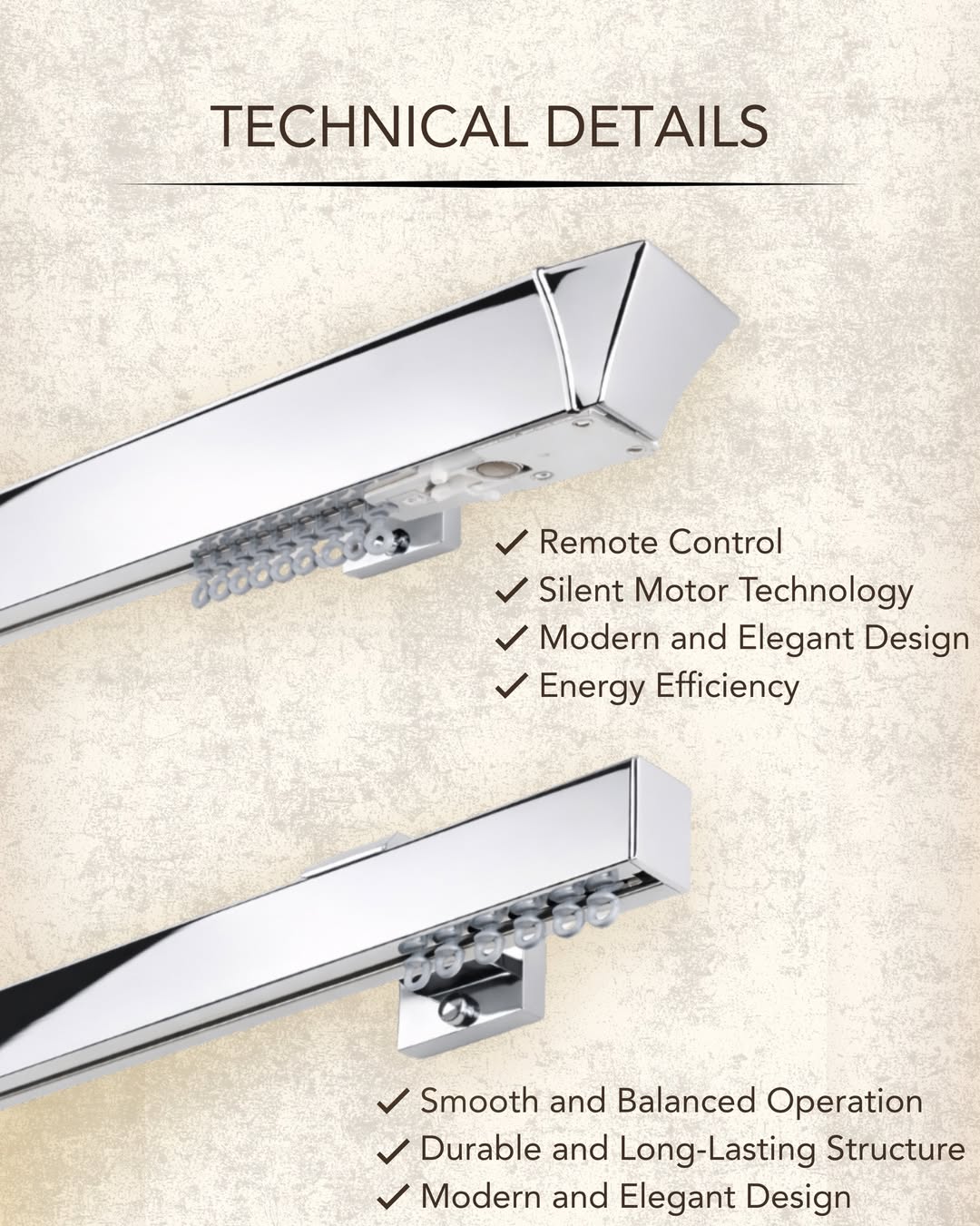 Motorized Curtain Blinds